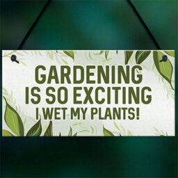 Red Ocean Garden Sign Hanging House Signs Shed Sign Outdoor Decoration Signs For Outside Garden Signs And Plaques - thumbnail 5