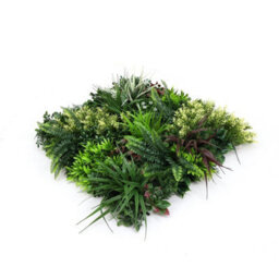 True Products Premium Artificial Green Plant Living Wall Panel 50Cm X 50Cm - Carnival A - thumbnail 3