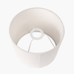 Pacific Lifestyle 40Cm White Tapered Cylinder Table Lampshade Modern Self Lined Floor Lamp Shade - thumbnail 4