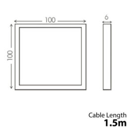 Brushed Nickel Ultra-Slim Square Under Cabinet Kitchen Light Kit With Natural White Led - thumbnail 4