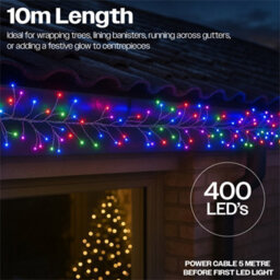 Xmas Haus Mini Cluster Light Smart Rgb, 10M Silver Wire Hello Fairy App Control And Handheld Remote Control - thumbnail 6