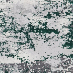 Green Modern Abstract Easy To Clean Dining Room Bedroom & Living Room Rug-80Cm X 150Cm - thumbnail 3