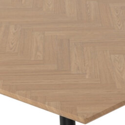 Seconique Hamilton Dining Set With Avery Chairs Medium Oak Effect Emerald Green Velvet - thumbnail 8