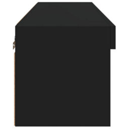 Vidaxl Tv Cabinet With Led Lights Black 80X30X30 Cm - thumbnail 9