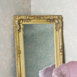 Melody Maison Large Ornate Gold Wall / Leaner Mirror - 78Cm X 158Cm - thumbnail 5