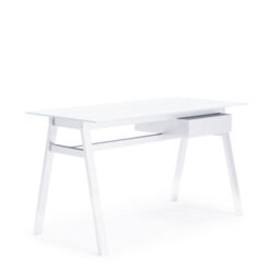 Alphason Dorel Home Richmond Office Writing Desk In White - thumbnail 1