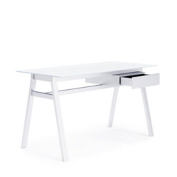 Alphason Dorel Home Richmond Office Writing Desk In White - thumbnail 4
