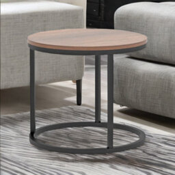 Rafaelo Mobilia Set Of Round Nesting Tables Industrial - thumbnail 2