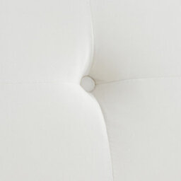 Rattan Sofa Bed White Boucle Fabric Birlea Lima 3 Seater Settee Click Clack - thumbnail 6
