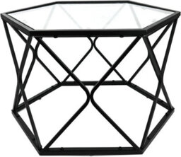 Spot On Dealz Coffee Table Center Tables For Living Room Occasional Hexagon Hallway Room Bedroom Sofa Glass Table Indoor Decor - thumbnail 1