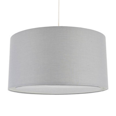 Pagazzi Lighting Pagazzi Kentaro Large Pendant Light Shade Dove Grey - image 1