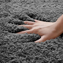 Allure Bath Fashions Luxury Microfibre Bath Mat Non-Slip - Charcoal Grey - thumbnail 2