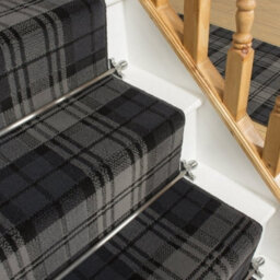 Tartan Stair Runner - Soft & Durable Carpet Runner For Stairs & Staircases, Multiple Lengths - thumbnail 2