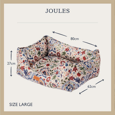 Rosewood Joules Festival Floral Box Dog Bed - image 1