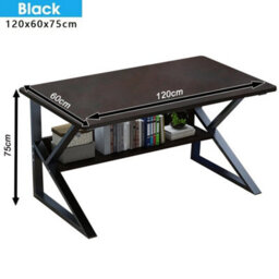 Home Office Computer Workstation Desk With Storage For Pc Writing - thumbnail 2