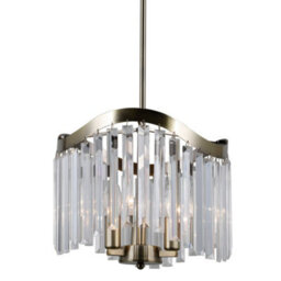 Luminosa Lighting Luminosa Stylized Hanging Pendant Antique Bronze 3 Light , E14 - thumbnail 1