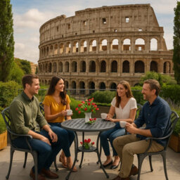 Centurion Supports Oshowa Garden And Patio Table And 4 Large Chairs With Armrests Cast Aluminium Bistro Set - Black - thumbnail 4