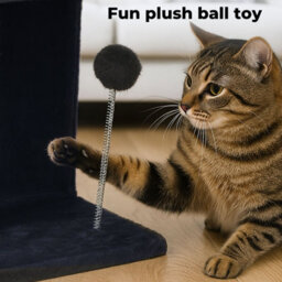 Skylos Cat Tree Tower Large Condo Perch Bed With Sisal Scratching Post - thumbnail 7