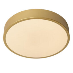 Lucide Unar 36W Led Flush Light 300 mm Matt Gold - thumbnail 3