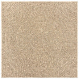Walplus Rug Zizur 120X120 Cm Jute Look Indoor And Outdoor - thumbnail 4
