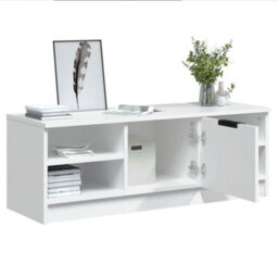 Walplus Tv Cabinet White 102X35.5X36.5 Cm Engineered Wood - thumbnail 5