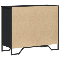 Berkfield Chest Of Drawers Black 91X35.5X74.5 Cm Engineered Wood - thumbnail 6