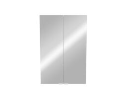 GoodHome Imandra Tall Matt Mirror Effect Double Bathroom Cabinet Mirrored (H)900mm (W)600mm - thumbnail 2