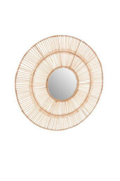 Orsina Batu Natural Rattan Wall Mirror. - thumbnail 4