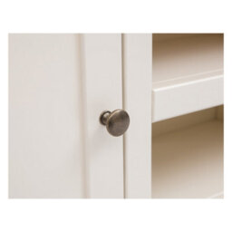 Cabinet Bits Castelli Off White 2 Door Tv Cabinet Brass Knob - thumbnail 5