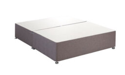 Bedmaster Slate Linen Divan Base Single - thumbnail 2
