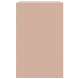 Berkfield Bedside Cabinets 2 Pcs Pink 34.5X39X62 Cm Steel - thumbnail 8