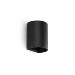 Luminosa Lighting Luminosa Sole Round Flush Wall Lamp Black 1X Gu10 - thumbnail 1