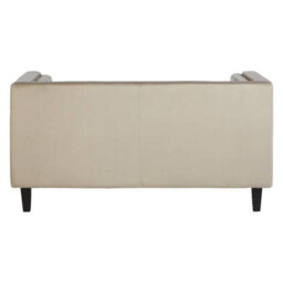 Orsina Felisa 2 Seat Mink Velvet Sofa - thumbnail 4