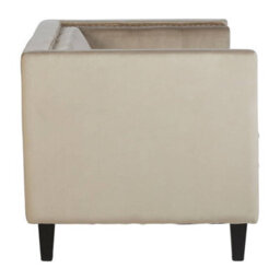 Orsina Felisa 2 Seat Mink Velvet Sofa - thumbnail 3