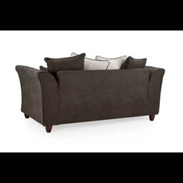 Snug Furniture Bella 2 Seater Black/grey Scatter-Back - thumbnail 2