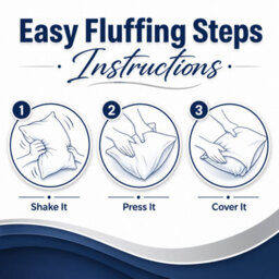 CHILIMILII Hollowfiber Cushion Pads Insert Filler Inner Scatters Deep Filled Plump Cushion - thumbnail 4