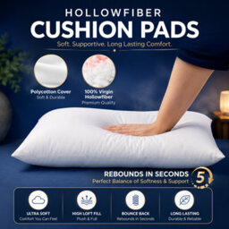 CHILIMILII Hollowfiber Cushion Pads Insert Filler Inner Scatters Deep Filled Plump Cushion - thumbnail 3
