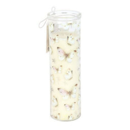 Something Different Vanilla Butterfly Tube Candle White/transparent (One Size) - thumbnail 2