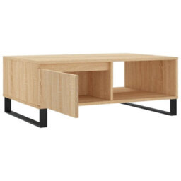 Berkfield Coffee Table Sonoma Oak 90X60X35 Cm Engineered Wood - thumbnail 6