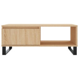 Berkfield Coffee Table Sonoma Oak 90X60X35 Cm Engineered Wood - thumbnail 5