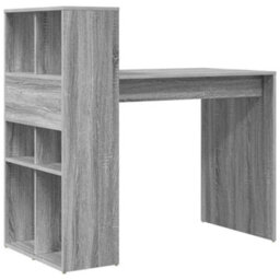Berkfield Writing Desk Grey Sonoma Engineered Wood, Laminate Medium - thumbnail 6