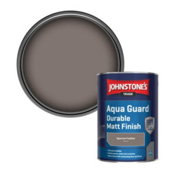 Johnstone's Trade Wood & Metal Aqua Guard Durable Matt Paint Sparrow Feather (Ppg1017-5) 1L - thumbnail 1