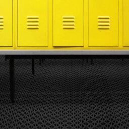 Floordirekt Anti Slip Wet Area Hygiene Mat Barefoot Pvc Antibacterial Uv Resistant Drainage Black 90 X 200 Cm - thumbnail 2
