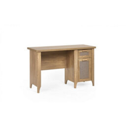 Ashfield Classic Natural Oak Office Desk - thumbnail 2