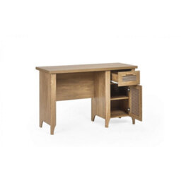 Ashfield Classic Natural Oak Office Desk - thumbnail 4