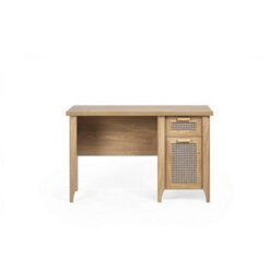 Ashfield Classic Natural Oak Office Desk - thumbnail 3