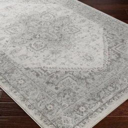 Livabliss Chester-Vintage Grey White Traditional Boho Living Dining Bedroom Rug 200 X 275 Cm Easy Care, Non Shedding - thumbnail 6