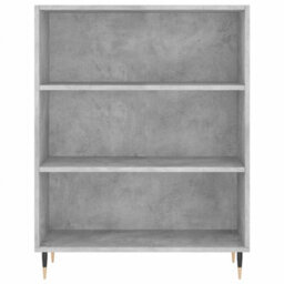 Berkfield Highboard Concrete Grey 69.5X34X180 Cm Engineered Wood - thumbnail 8