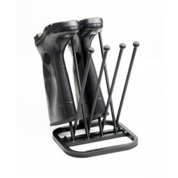 Crystals 4 Pair Wellington Boot Rack Stand Indoor/outdoor Welly & Shoe Organizer - thumbnail 2