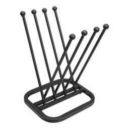 Crystals 4 Pair Wellington Boot Rack Stand Indoor/outdoor Welly & Shoe Organizer - thumbnail 1